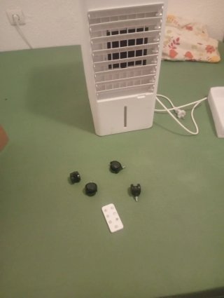 Climatizador Evaporativo Portátil Blanco