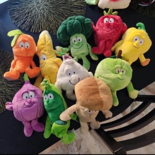 Peluche Vitamini Frutta e Verdura
