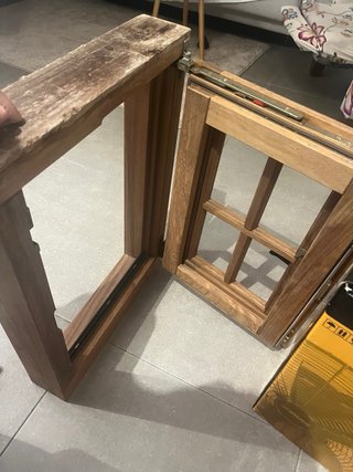 Ventana de madera