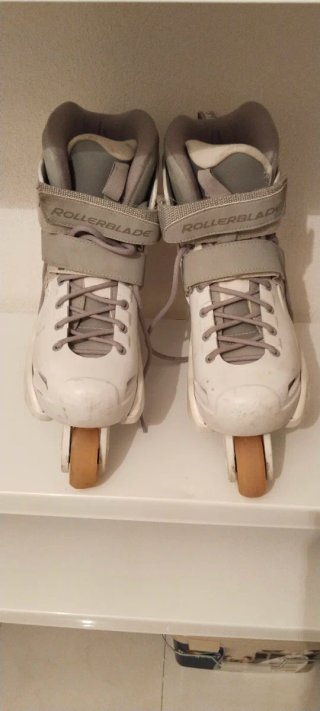 Patines agresivos blancos talla 39