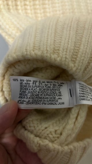 Chaqueta Zara Beige/Amarilla Cremallera