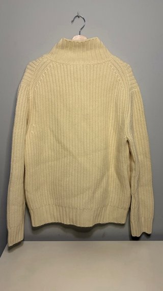 Chaqueta Zara Beige/Amarilla Cremallera