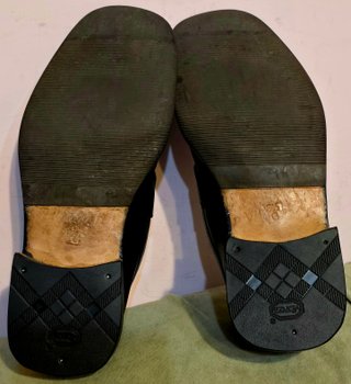 Scarpe mocassini neri uomo “Arbiter” Tg. 40
