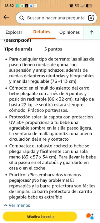 Silla de paseo Hauck Rapid 4D