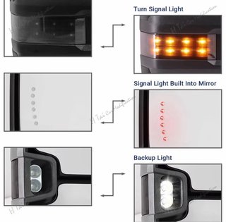 Retrovisores Chevy Silverado/GMC Sierra 14-18 LED