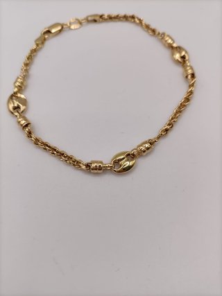 Pulsera Oro 18k -Salomónica- 6,58gr- 20cm