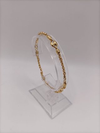 Pulsera Oro 18k -Salomónica- 6,58gr- 20cm