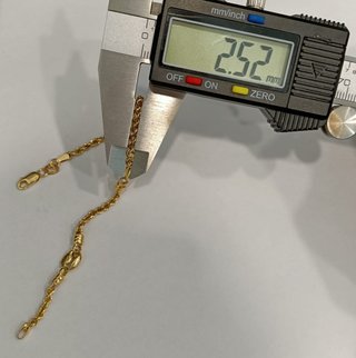 Pulsera Oro 18k -Salomónica- 6,58gr- 20cm