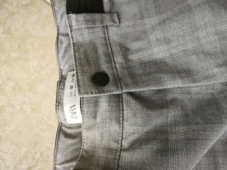 Pantalón de vestir Zara niño cuadros