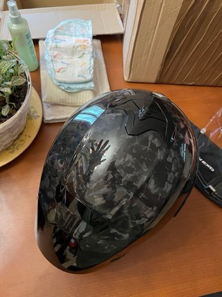 Casco Scorpion Exo R1 Carbono Onyx