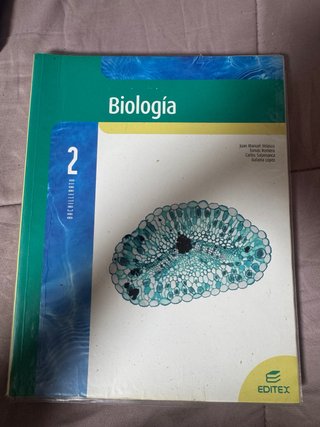 libro biología 2° bachillerato