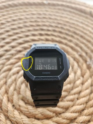 Reloj Casio G-Shock DW5600BB Negro