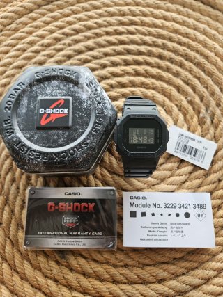 Reloj Casio G-Shock DW5600BB Negro