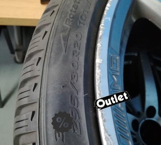 HG 4 LLANTAS ORIGINALES AMG CON NEUMATICOS R149417D1