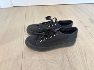 Zapatos negros plataforma