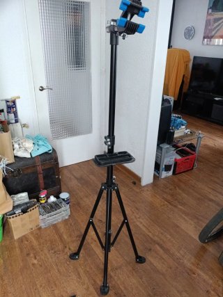 Soporte Taller Bicicleta Plegable