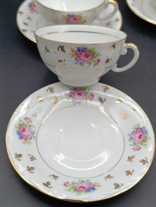 Juego de café porcelana francesa SFP