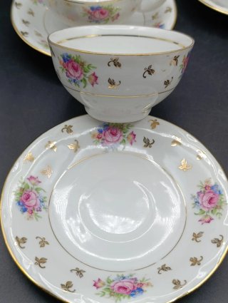 Juego de café porcelana francesa SFP