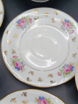 Juego de café porcelana francesa SFP