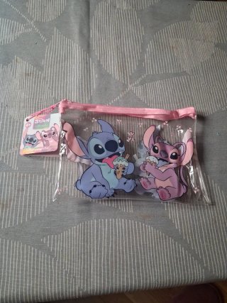 Neceser transparente Stitch