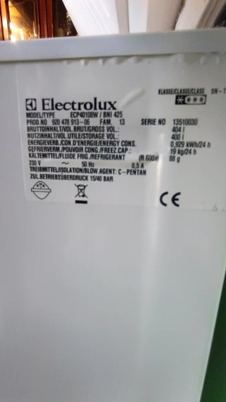 Arcón Congelador Electrolux 400L