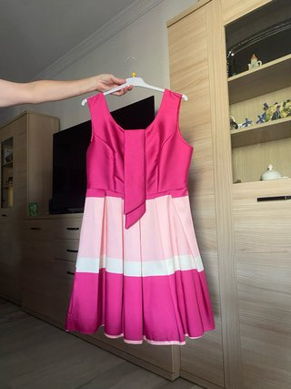 Vestido de fiesta multicolor