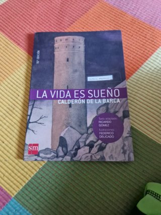 Libro La vida es sueño Calderon de Barca