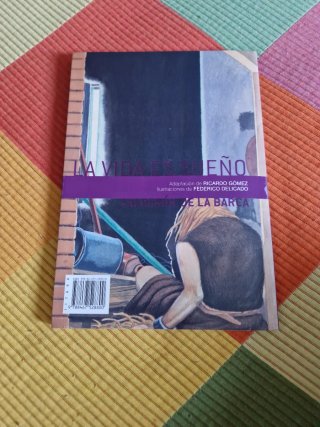 Libro La vida es sueño Calderon de Barca