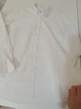 Camisa Álavaro Moreno Algodón Manga Larga Talla 40