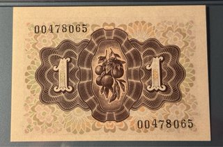 1 Peseta España 1948 PMG 65 EPQ SIN SERIE