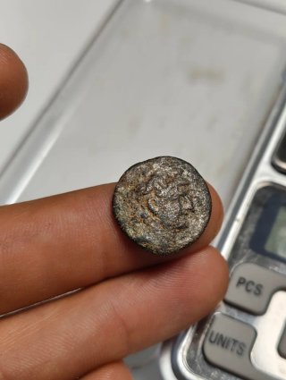 Moneda Griega Reino Seleucida Antigua