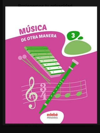 Musica de otra manera 3 edebe