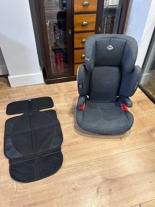 Silla coche grupo 2/3 Isofix + protector
