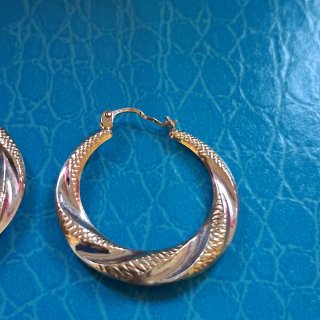 Pendientes Aro Oro 14k