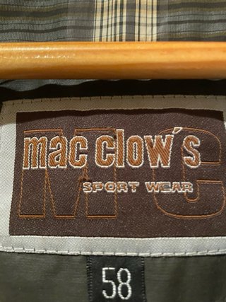 Chaqueta acolchada Mac Clow's verde oliva