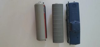 Lima trenini H0 convoglio merci