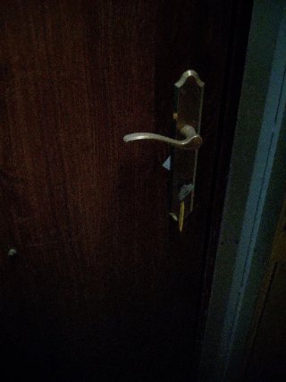 Puerta de entrada madera