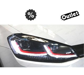 HG FAROS VOLKSWAGEN VW GOLF 7 12-17 LOOK 7.5 GTI DRL DINAMIC