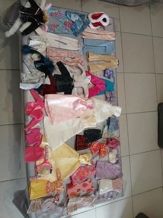 Lote Ropa Muñeca Barbie