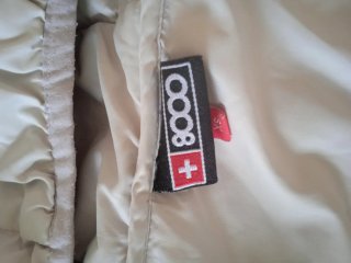 Chaqueta acolchada +8000 blanca