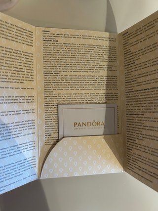 Pendientes Pandora Bañados Oro Rosa 14k