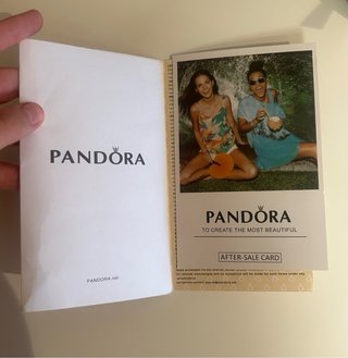 Pendientes Pandora Bañados Oro Rosa 14k