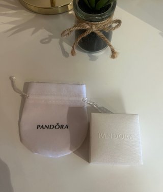 Pendientes Pandora Bañados Oro Rosa 14k
