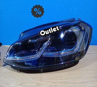 HG FAROS FULL LED DINAMICOS VOLKSWAGEN VW GOLF 7.5 17-19 LOO