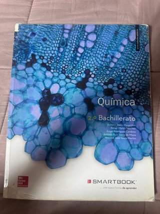 libro química 2° bachillerato