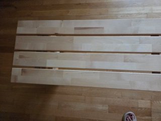 Banco de madera Ikea
