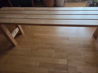 Banco de madera Ikea