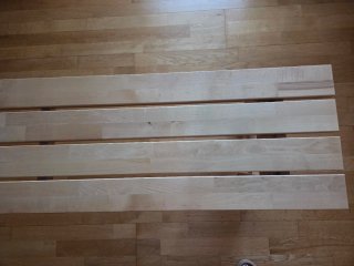 Banco de madera Ikea