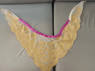 Manteletas Falleras Doradas y Rosas