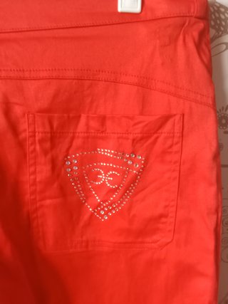 Pantalón tobillero Escola rojo